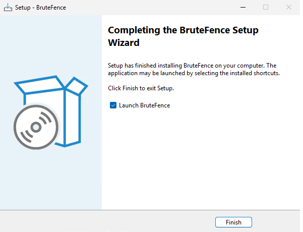 Installation complete
